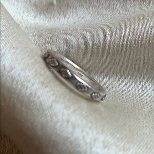 A cute tribal print ring